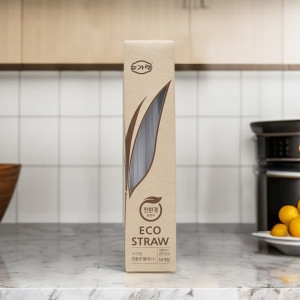 비투비월드  옥수수로 만든 생분해 빨대 (대)
