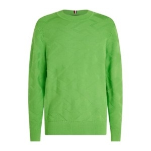 타미힐피거 크루넥 토미 모노그램 스웨터 MW0MW31015 LWY