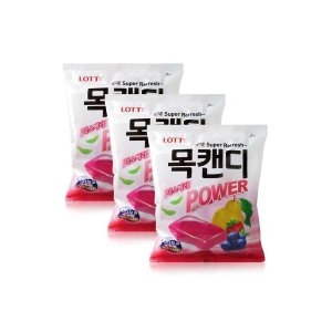 롯데  5000목캔디 믹스베리 3개,사탕 초콜릿 초코바