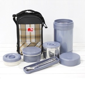 아폴로 국산 보온도시락 APL-1100 보온죽통 도시락통 밥통