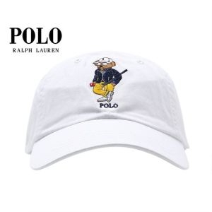폴로 베어 베이스볼 캡모자 화이트 710900258002