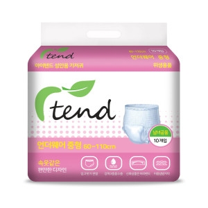 아이텐드 성인용기저귀 언더웨어 중형 80매