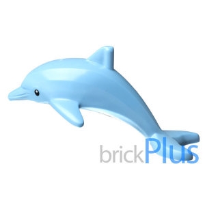 레고  동물 돌핀 메디움 블루 Dolphin 6192855