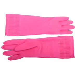 태화  국산 고무 장갑 꽃밴 L 가정용 주방 천연 라텍스