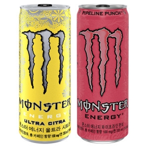코카콜라음료 몬스터 에너지 시트라 + 파이프라인 펀치 355ml