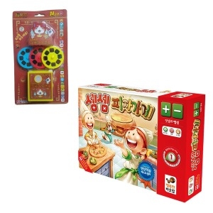 행복한바오밥  셈셈피자가게 요괴워치 대백과사전 빔 세트 보드게임