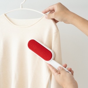 할메이드  보풀제거 먼지제거 코트 브러쉬 양면형 옷솔