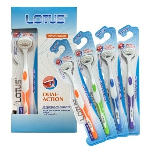 로터스  듀얼 액션 혀클리너