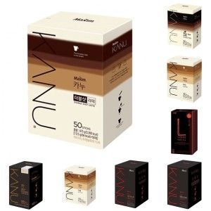 동서식품 맥심 카누 더블샷 라떼 50T/카페/커피/고급/맛있는/탕비실/회사