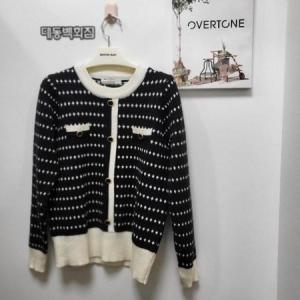 오버톤 DP01 배색도트니트티 ODWF301 S9530624