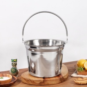 러브쿡  다용도 스텐 바스켓 5L / 인덕션 겸용 들통 양동이