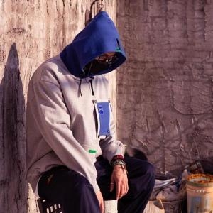 마스 THIRD SNAP BUTTON 후디 _ 그레이 S9212836