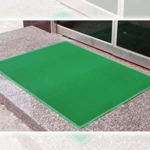 더크린  맘보 현관매트 그린 대 청소용품