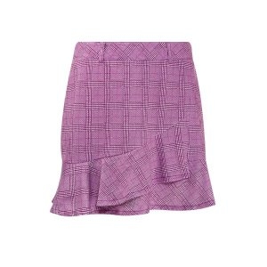 Superior 여성 여름 언발란스 치마 퍼플 L0YQ20283