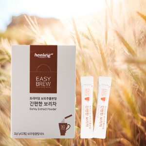 힐링  찬물에 바로 녹는 간편 보리차 50스틱