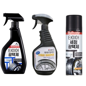 불스원  수성 타이어광택제/휠크리너/브러쉬/유리세정