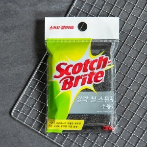 3M  스카치 브라이트 강력 철 수세미 1입