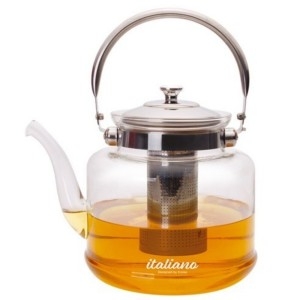 보고 직화 유리 거름망 주전자 직화용 2L 내열 유리주전자