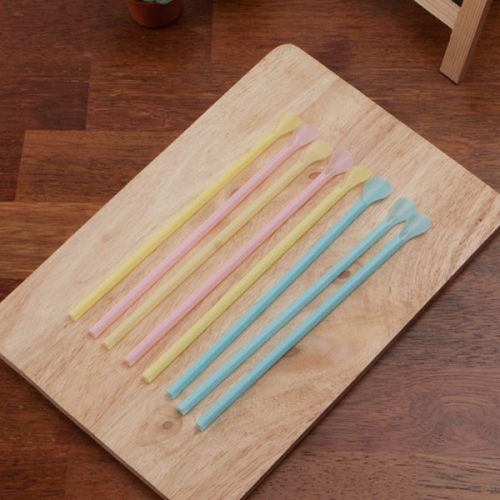 테이크아웃  6X20 스푼 스트로우