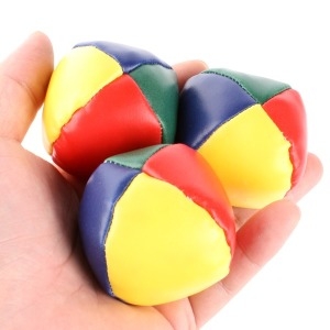 다우리  저글링공 3개세트 볼 학교체육 교구 놀이 게임