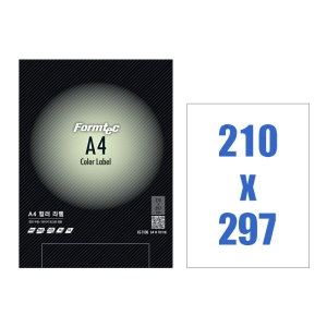 폼텍  컬러 라벨 CG-3130