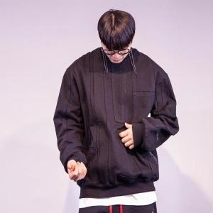 마스 THIRD BARK 맨투맨 _ 블랙 S9331028