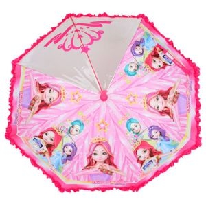 시크릿쥬쥬 캐릭터 샤이니 우산 53cn 반자동 059481