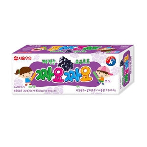 서울우유 짜요짜요 포도 240g