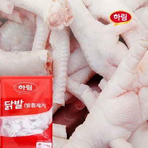 하림  발톱제거 닭발 1kg