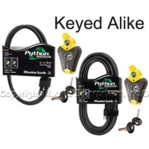 master lock python adjustable cable locks - 에누리 가격비교