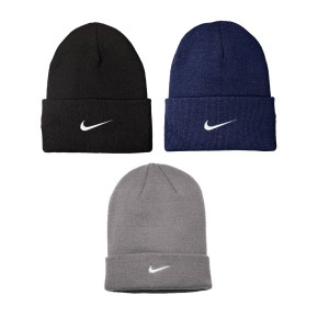 나이키 비니 모자 팀 커프드 니트모자 겨울모자 운동모자