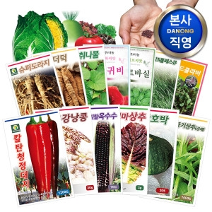 다농  씨앗모음-쌈채소/고추/상추/약초/야생화/새싹씨앗종자