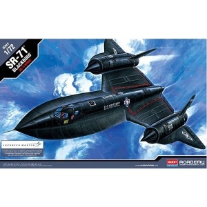 아카데미  과학 1/72 록히드마틴 SR-71 블랙버드 12448 초음속고고도정찰기 비행기 모형 프라모델