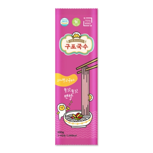 구포국수  자색고구마 소면 300g