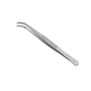 파키스탄 에디슨 포셉 A급 곡형 무구 의료용 안과 CVD 곡핀셋 뭉툭한 핀셋