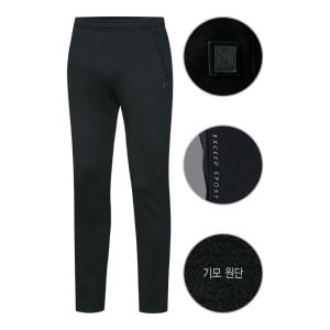 밀레 엠리밋 남성 겨울 기모 지퍼주머니 트레이닝 팬츠 바지 LGSWP181