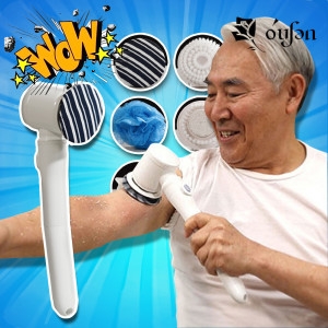 오션  때잡아 자동때밀이 기계 타올 속시원 때필링 때비누