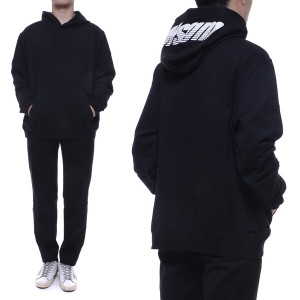 MSGM 남성 로고 후드티 2840MM76_207099_99_20S