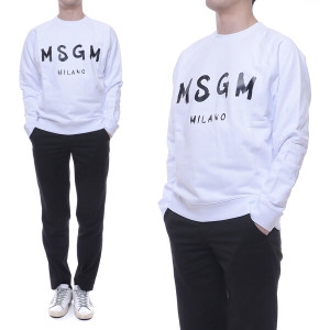 MSGM 남성 로고 맨투맨 2840MM104_207099_01_20S