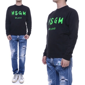 MSGM 남성 맨투맨 스웨트셔츠 2840MM104CF_207099_99A_20S