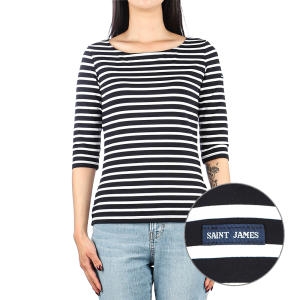 세인트제임스 5498 6T 여성 GARDE COTE 반팔 티셔츠