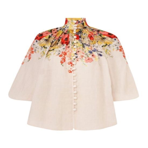 짐머만 셔츠 8304TRS241IVF IVORY FLORAL MULTICOLOUR