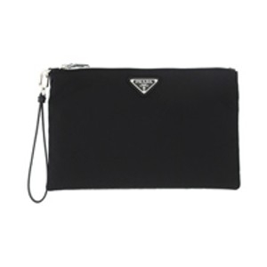 프라다 삼각 로고 리나일론 파우치 클러치 백_2NH006 2DMH F0002