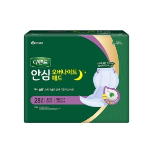 디펜드 안심 오버나이트 패드 28개