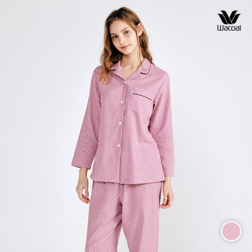 와코루 면100 여성 기모 파자마 WPAA501W