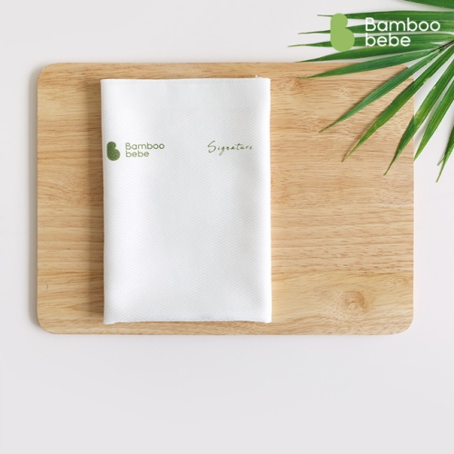 밤부베베 시그니처 엠보손수건 퓨어