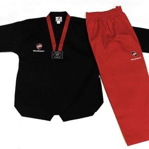 TG  무술복 도복 용과 피닉스 패턴 태권도 유니폼 무술 TKD 긴팔 기 사이즈 110190 무술복 도복 용과 피닉스 패턴