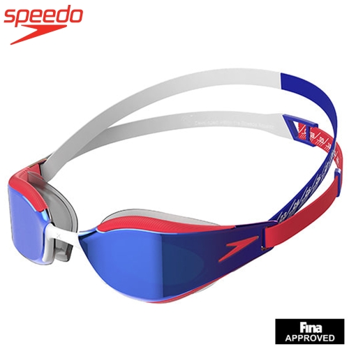 스피도  패스트스킨 하이퍼 엘리트 미러 수경 아시안핏 레드블루 8-1281916740