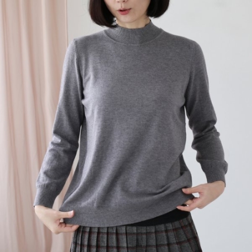 투투 소프트 반목 니트 LKN103