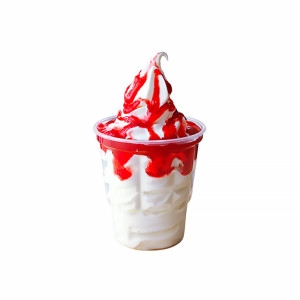 딸기 선데이 아이스크림